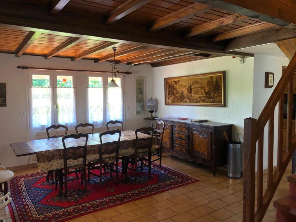 Maison/Gite Familial Dans Le Jura A 200M Du Lac Avec Piscine Privee Marigny  Exterior foto